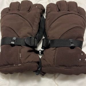 Ladies size Large ski gloves.